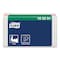 Tork Small Pack Foodservice Cloth, 1-Ply, 11.75 x 14.75, Unscented, White with Red Stripe, 50 Cloths, 4PK 192291 - alternate 1